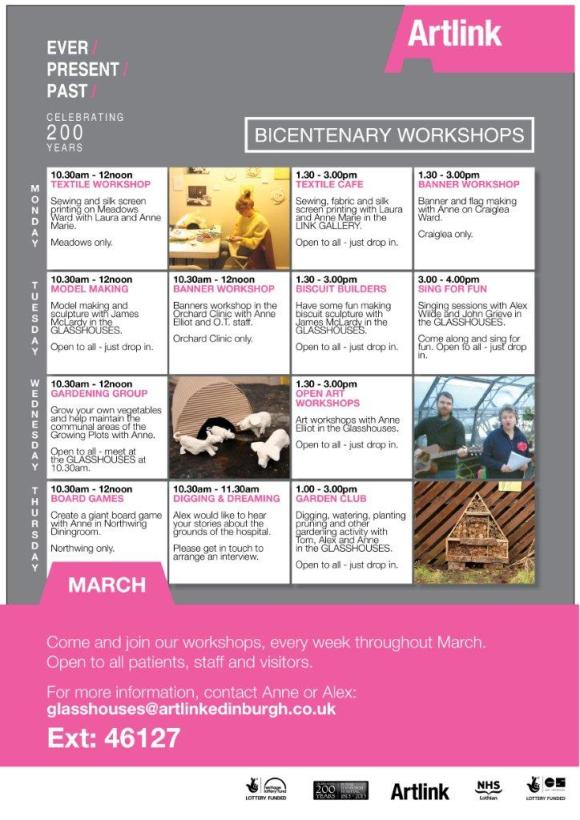 FINAL PINK  A4 WORKSHOPS POSTER_March